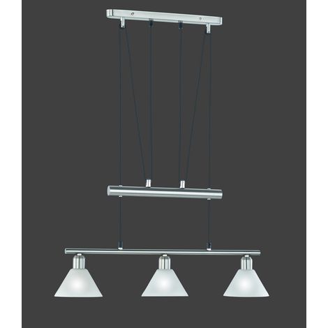 Lampada Sospensione 28W Yo Yo 3 Luci Coni Vetro Stamina GD Trio (1/3)