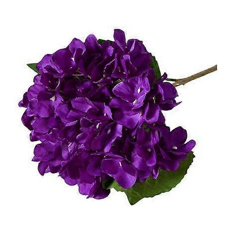 Feuilles et tiges de fausses fleurs réalistes pour mariage, maison ou bureau, centre de table. Fleurs artificielles.violet foncé (1/5)