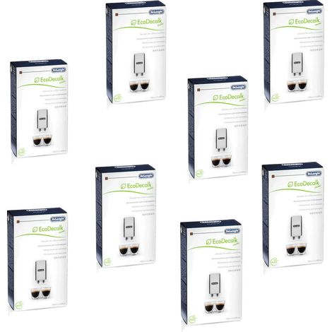 Ersatzteil - Satz von 8 EcoDecalk mini 100ml -  - DELONGHI, SIMAC
