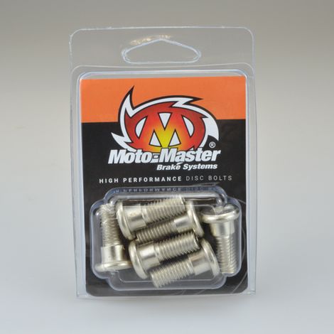 Boulons de disque de frein arrière MOTO-MASTER M8 x 22 (6 pièces) HONDA CR / XR (voir description du produit)