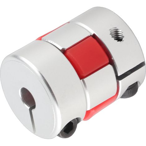 Accouplement flexible pour arbre en forme d'araignée, diamètre extérieur 20 mm x longueur 25 mm, connecteur pour moteur pas à pas CNC (1/5)