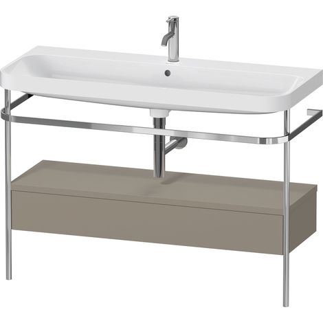 Duravit Happy D.2 Plus c-shaped Set avec console métallique et