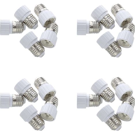 E27 pour GU10 lampe ampoule base prise Con r adaptateur Lot de 20 (1/4)