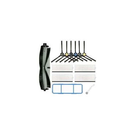 Kit de accesorios de repuesto para aspiradora robot Silvercrest A7 A9S V8 V8S X750 X785 X800 V80 - Crezuo (1/4)