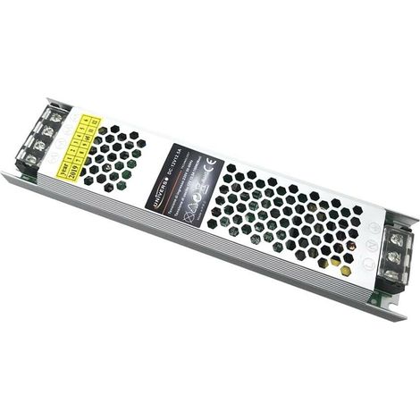 Trasformatore 150w Alimentatore Per Striscia A Led Stabilizzatore 12.5a Dc 12v (1/2)