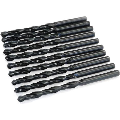 Foret metal, meches cylindriques a metaux hss lamines - foretshss : 10 x 5.2 mm