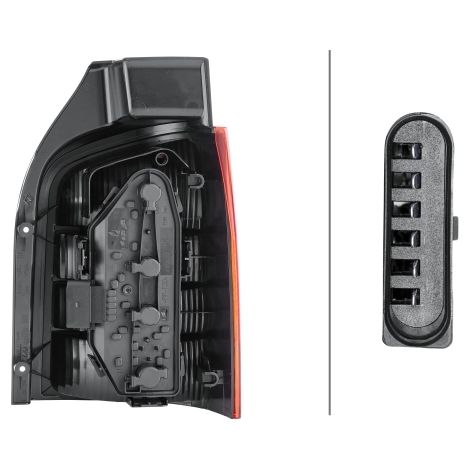 Feu arrière Hella 2SK 008 579-131 VW 7H5 945 095 7H5 945 095 D 7H5 945 095 F