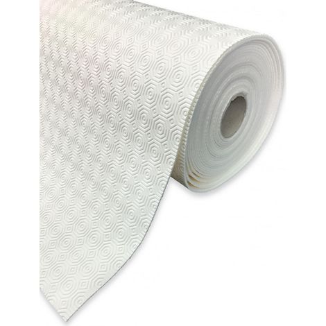 Mollettone Copritavolo Gommato Antiscivolo Protezione Tavolo Colore Bianco, misura140x160coloreBianco (1/5)
