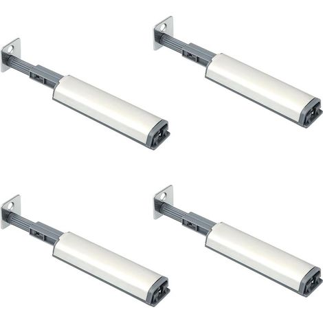 4 Pièces Aimant Poussoir Porte Placard Loquet Magnetique, Push to Open Aimant Poussoir, Pour Porte de L'Armoire, Tiroir, Meuble et Placard,Systeme Appuyez pour Ouvrir et Fermer (1/5)