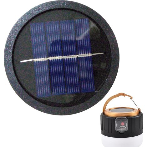Lampes solaires de rechange pour lanternes, pièces de rechange LED longue durée 600 mAh - Boîtier de batterie étanche Idéal pour patio, pelouse, balcon, jardin, terrasse, clôture, parc, allée, route, (1/5)