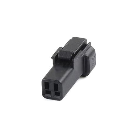 Connettore JWPF maschio porta femmina 2 vie nero