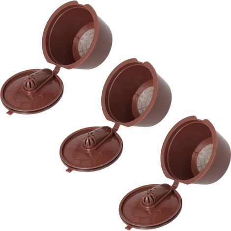 Compatible avec les capsules de café Nestlé Dolce Gusto, étuis réutilisables, couleur café, 51-100 ml (1/5)