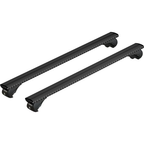 Silenzio Black Rail, set completo barre portatutto in alluminio - M - Evos RA - 120 cm (1/5)
