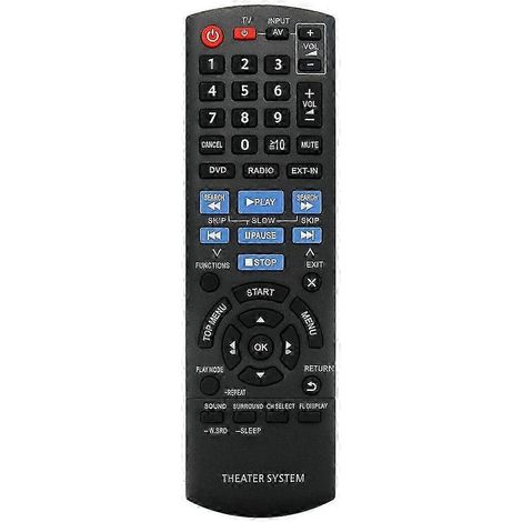 Télécommande de remplacement N2QAYB000694 pour système home cinéma Panasonic SA-XH70 SC-XH70 kns (1/5)