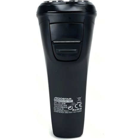 Rasoir Électrique Homme Aigostar, 3 Têtes Flottantes, Rechargeable et Portable, Rasage de Précision pour Voyage et Quotidien, Design Ergonomique (1/3)