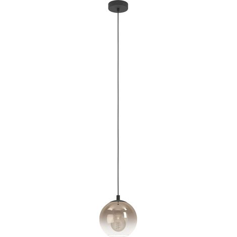 Eglo Hängeleuchte Ariscani 1 schwarz Ø 20 x 110 cm (1/2)