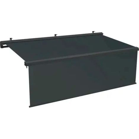[GEBRAUCHT] B-Ware Markise Sonnenschutz Balkon Terrasse Vernazza Halbkassettenmarkise Anthrazit