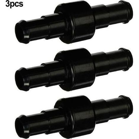 Boostez votre nettoyeur de piscine avec le tuyau pivotant à roulement à billes noir D20 (3 pièces) (1/5)
