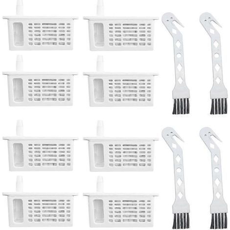 Accessoires pour balayeuse Ecovacs T50 PRO : kit de rechange d'ions d'argent, brosse (1/5)