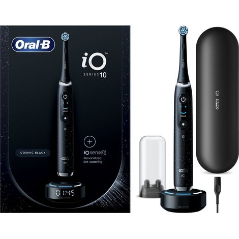 Oral-B iO SERIES 10 Erwachsener Vibrierende Zahnbürste Schwarz
