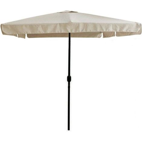TrAdE Shop Traesio - Ombrellone Da Giardino Arredo Esterno Balcone Terrazzo Patio 3x3 Mt Beige 223231 - (1/4)