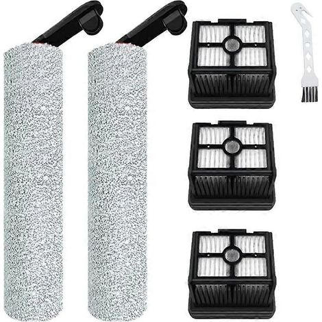 Filtre à brosse rotative souple pour aspirateur eau et poussière Dreame H12 Pro