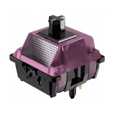 Interrupteur Durock Black Lotus (1 pièce) pour clavier mécanique Linio (1/4)