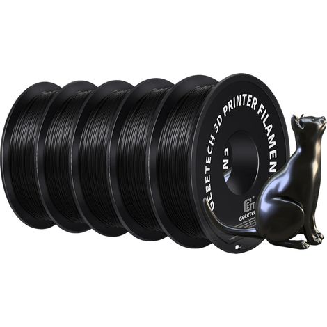 Filament 3D, haute résistance, matériau écologique, noir (1/2)