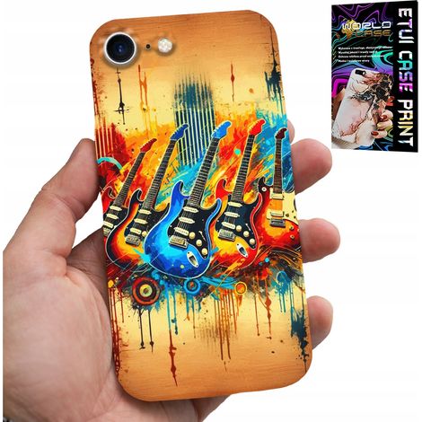Coque pour iPhone SE / SE2 - guitare électrique, rock and roll, métal (1/5)