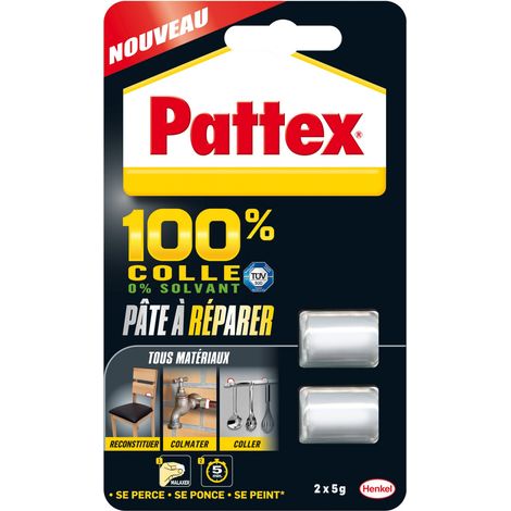 100% Pasta para Reparar 2x5gr - Pattex (1/5)