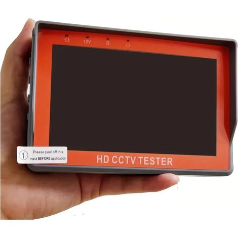 Testeur de vidéosurveillance prenant en charge la caméra IP IV8W 5 Pouces Testeur De Vidéosurveillance Moniteur 8MP TVI AHD CVI CVBS Testeur De Caméra De Sécurité Prise En Charge PTZ VGA Entrée Testeu (1/5)