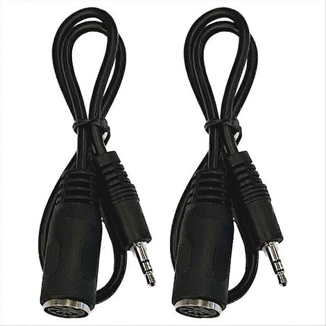 2 Pack of Type-A MIDI to 3.5mm Adapter 20 Inch Cable,Audio line (1/5)