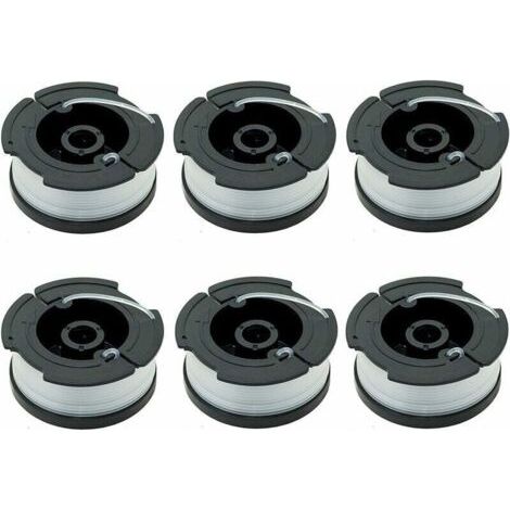 Lot de 6 bobines A6481 A6485 pour tondeuses Black Decker (1/5)