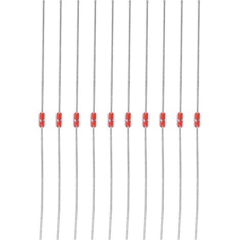 10 PCS Résistances Thermiques NTC Thermistance Contrôle De La Température Mesure De La Température MF58 Appareil Électroménager Voiture Air Condition(10K) (1/5)
