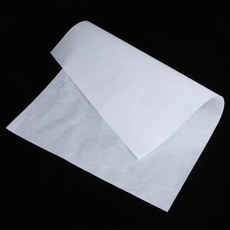 100 Feuilles de Cuisson Antiadhésives en Papier Parchemin, Tapis de Cuisson en Silicone pour Pâtisserie (Blanc) (1/5)