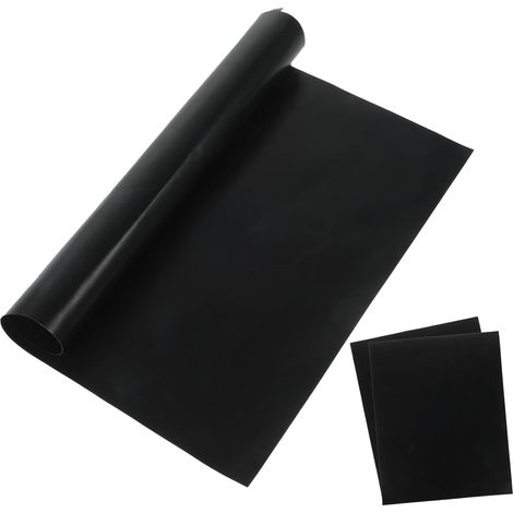 SOIMISS Tapis De Cuisson Antiadhésif En Téflon Lot De 3 Feuilles Noir Résistant Haute Température Tapis De Protection Pour Four Micro-ondes Et Grill Polyvalent Réutilisable La Cuisine'-'- (1/5)