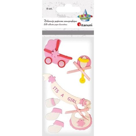 3D-Schaumstoffaufkleber, Babyaccessoires, 8 Stück