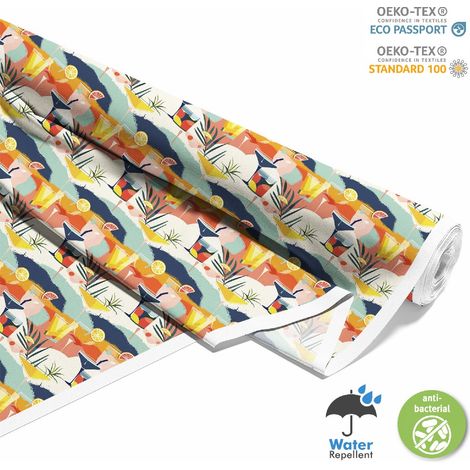 TESSUTI DECORATIVI PER ESTERNI OXFORD - Motivo Cocktail  DX8468 (1/5)