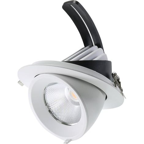 Spot Downlight LED sur Rail Orientable 15W 4500K - Ledme - LM4130 (1/4)