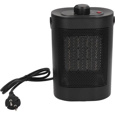 Radiateur céramique soufflant 1500W, 3 modes, silencieux, protection surchauffe, pour salon chambre, prise UE 220-250V (1/5)