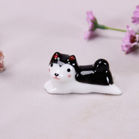 Pcs Dog Chopstick Holder Creative Ceramic Ornament Chopstick Holder Chopstick Holder Cute Fashion Desktop Decoration Chopstick (1/5)