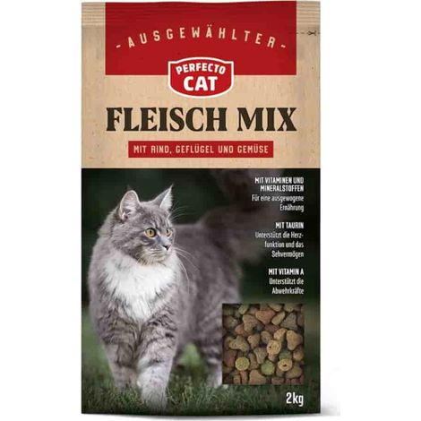 Katzenfutter Perfecto Cat Classic Fleisch-Mix 2kg