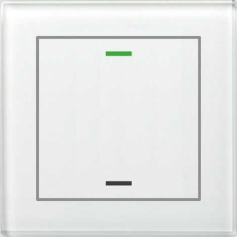 MDT technologies Glastaster II Light 1-fach RGBW, weiß, neutral BE-GTL1TW.01