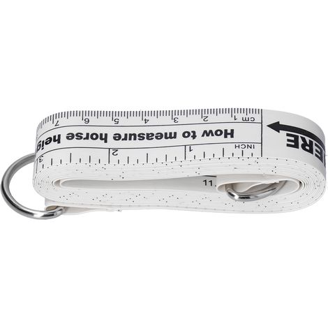 Ruban de mesure pour chevaux 2,42m - Pèse et mesure la longueur corporelle - Équipement d'élevage et ferme (1/5)