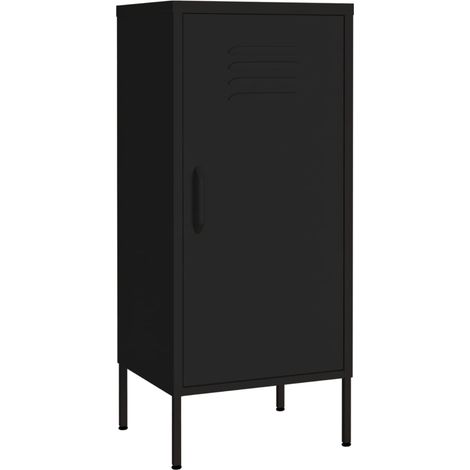 GBLY Lagerschrank Schwarz 42,5x35x101,5 cm Stahl (1/5)