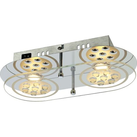 10 watts COB-LED Plafonnier chromé Applique d'éclairage Salle à mangerGianna 740025-2