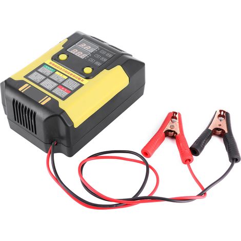 Chargeur de batterie de voiture 12-24 V 20-200 Ah, outil de réparation à impulsions intelligent CN 160-250 V (1/5)