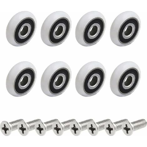 8 galets de porte de douche de (19mmM5screw) (1/5)