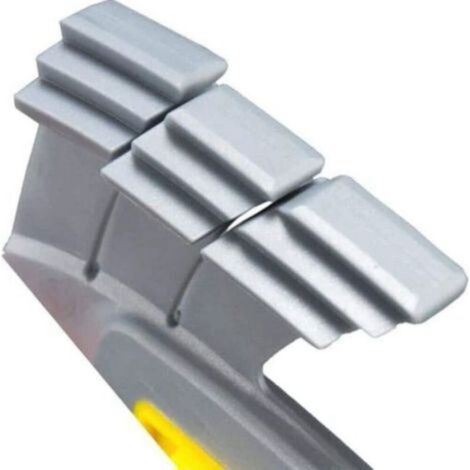 4pcs brosses de nettoyage – pour Zodiac MX8 MX6 Elite – haute efficacité – gris et jaune (1/4)