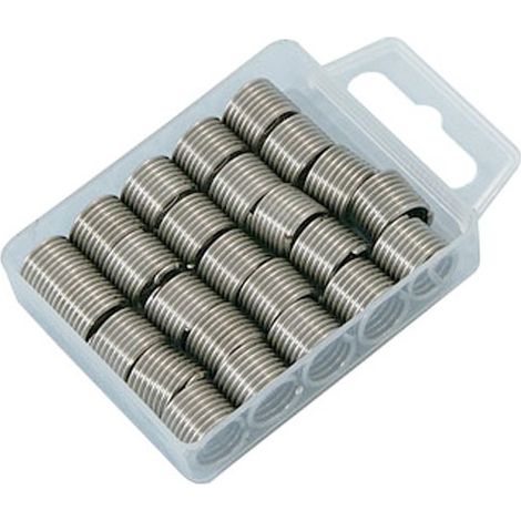JUEGO DE ROSCAS HELICOIL M10 x 1.5 mm 25 PIEZAS CON ESTUCHE